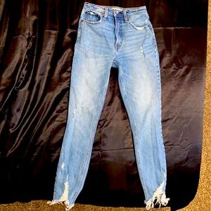Abercrombie and Fitch Skinny Hi-Rise Jeans